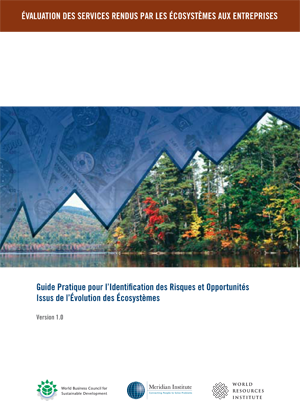 WBCSD - Evaluation des Services Rendus par les écosystèmes aux entreprises (ESR) -  2010