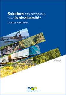 Solutions des entreprises pour la biodiversité : changer d’échelle - octobre 2020